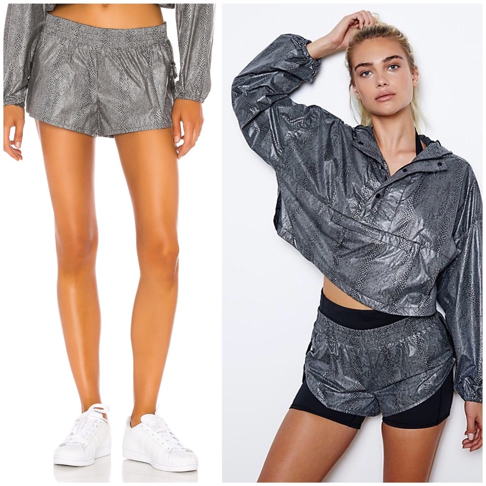 Free People Silver Women's Shorts